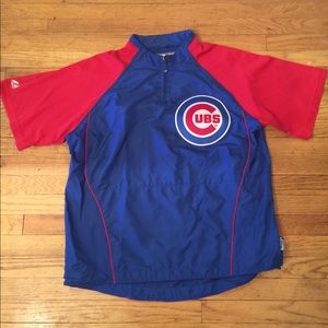 Men’s cubs quarter zip tee